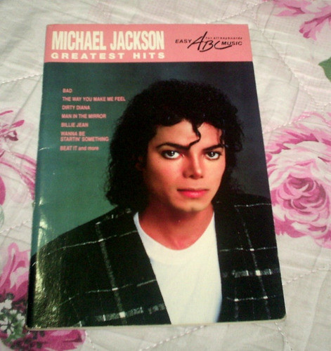 Michael Jackson Libro Con Acordes Para Guitarra 0