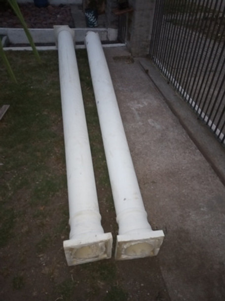 Columnas Decorativas Interior Exterior Reforzadas 2.88m 0
