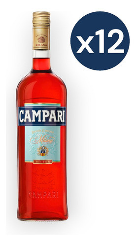 Campari *750ml Aperitivo Caja X12 0