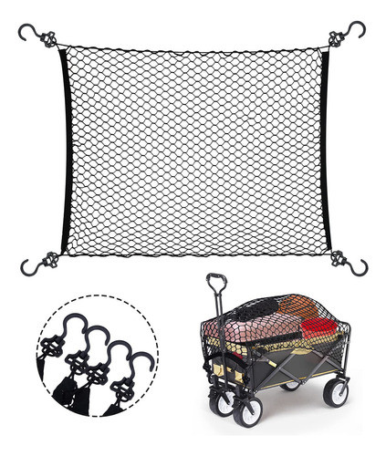 Sudiwei Cubierta De Red Para Carro De Playa, Carretillas, Re 0