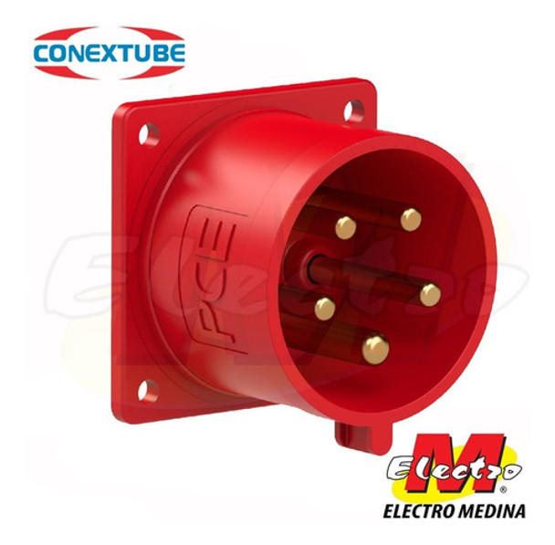 Ficha Embutir 3p +n+t 32a Ip44 Conextube Pce Electro Medina 0