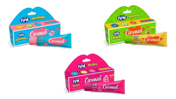 Kit Carmed Fini - 3 Unidades - Pronta Entrega 0 Kit Carmed Fini - 3 Unidades - Pronta Entrega 0