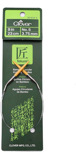 Agujas De Tejer Circulares De Bambu Tamaño 5 De 9 0