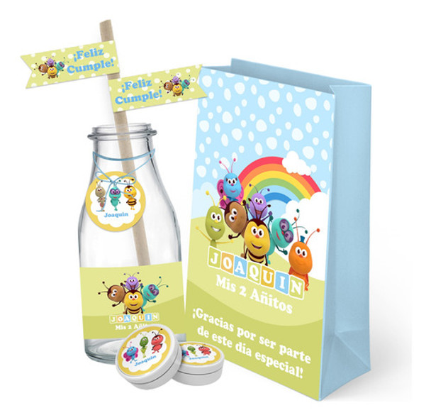 Kit Imprimible Bichikids Decoración Cumpleaños Candybar 0