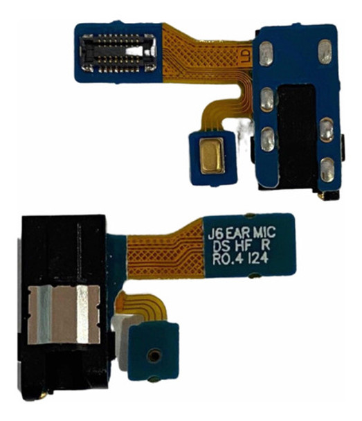 Flex Fone De Ouvido P2 Microfone Compatível Galaxy J6 J600 0 Flex Fone De Ouvido P2 Microfone Compatível Galaxy J6 J600 0