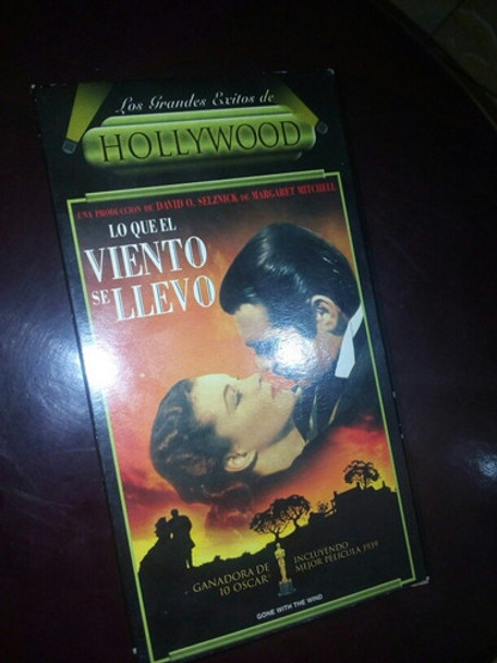 Vhs Lo Que El Viento Se Llevó 0