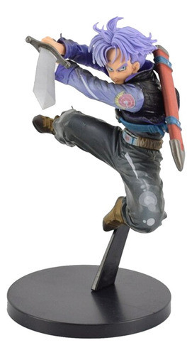 Figura Dragon Ball Z Trunks Super Saiyan Espada Ataque 0