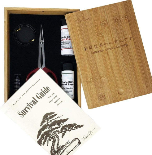 Kit Herramientas Bonsai Principiante Con Guía 0
