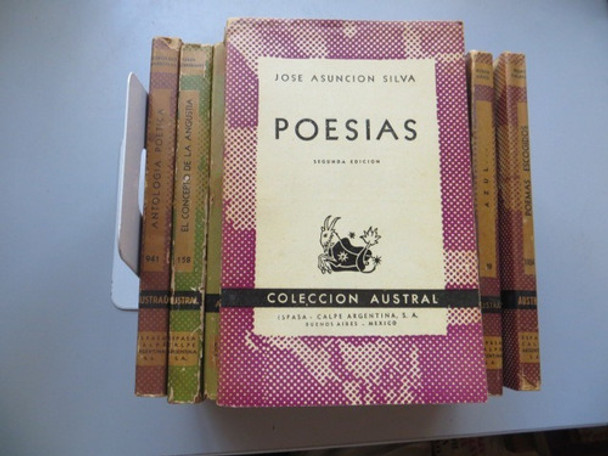 Jose Asuncion Silva Poesias Espasa Calpe 1948 0 Jose Asuncion Silva Poesias Espasa Calpe 1948 0
