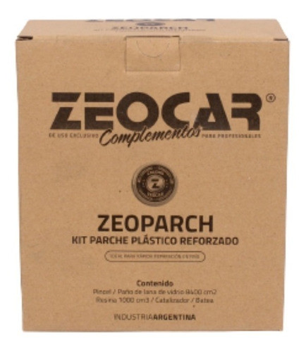 Zeocar Zeoparch Parche Plastico Fibra Vidrio 500 Ml 0