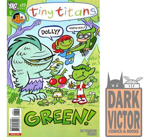 Tiny Titans #26 Green! Ingles Stock 0