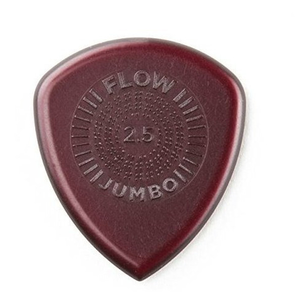 Jim Dunlop 547r2.5 Flujo Jumbo 2,5 Mm. Pua De Guitarra  Paqu 0