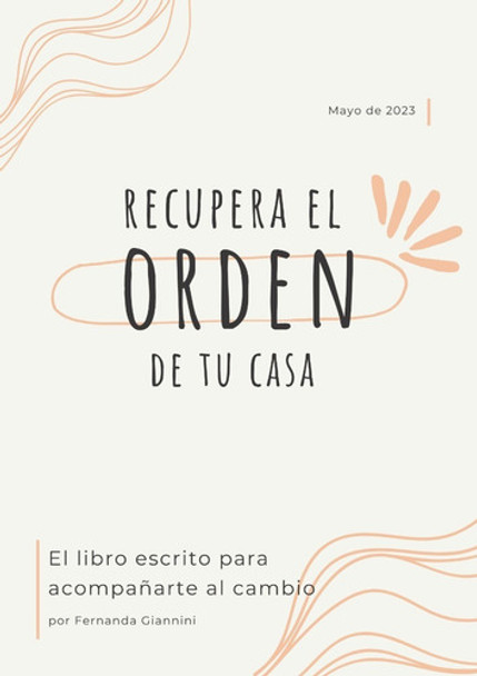 Recupera El Orden De Tu Casa. Libro Digital. 0