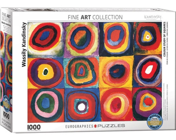 Puzzle 1000 Piezas Kandisky Study Squares - Eurographics 0