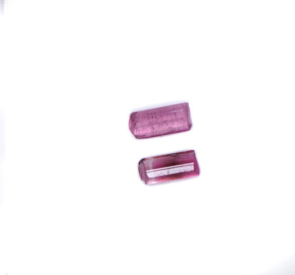 Turmalinas X2 En Bruto Brazil 8x4mm C/u  (svgemstones) 0