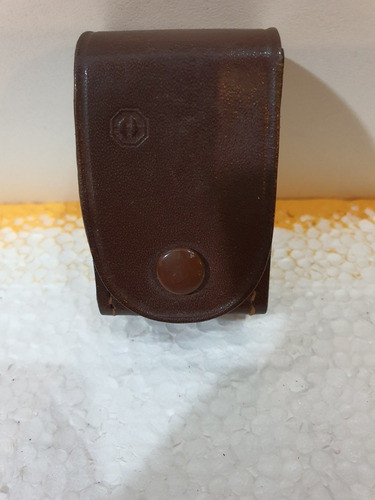 Antiguo Estuche De Cuero-156 0