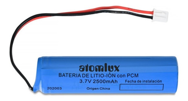 Batería De Litio Original Atomlux 3.7v 2500 Mah 0