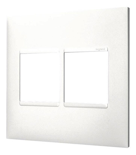 Placa 2 + 2 Postos 4x4 Branca Pial Legrand 0
