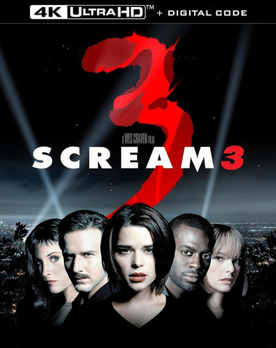 Blu Ray Scream 3 4k Ultra Hd Iii Original 0