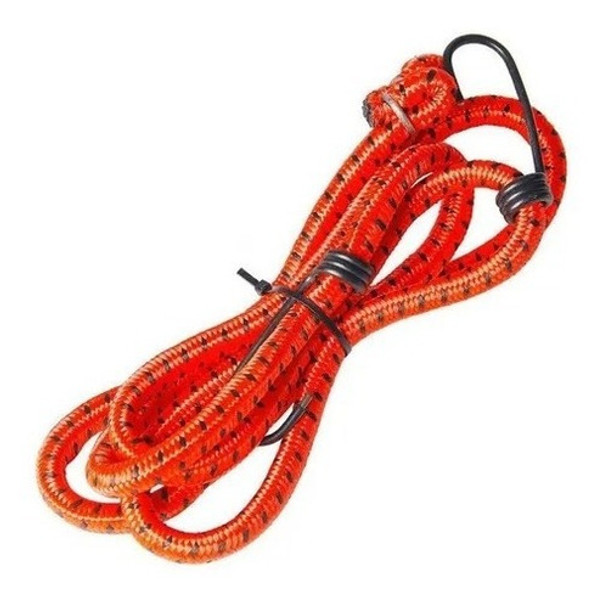 Zuncho Soga Elástica Con Gancho 60cm Moto Bici 2pzas Harden 0