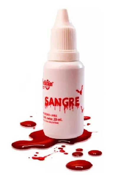 Sangre Artificial Falsa Halloween Disfraz Maquillaje 0