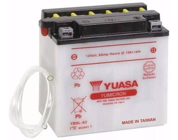 Bateria Motos Yuasa Yb9l-a2 12v9ah - C 0