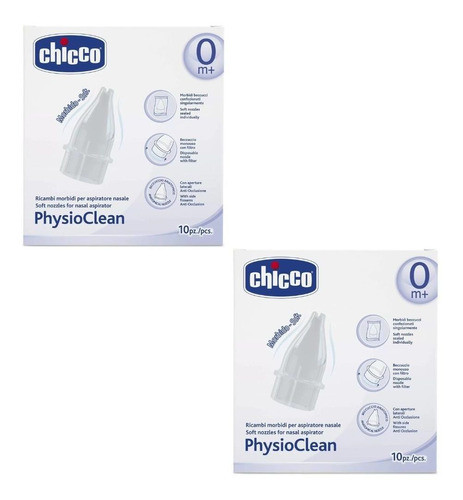 2 Unidades Recargas Para Aspirador Nasal - Chicco 0