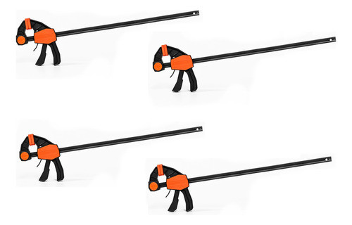 Kit Prensa Sargento Hamilton 18 Libera Rápida Carpintero X4 0