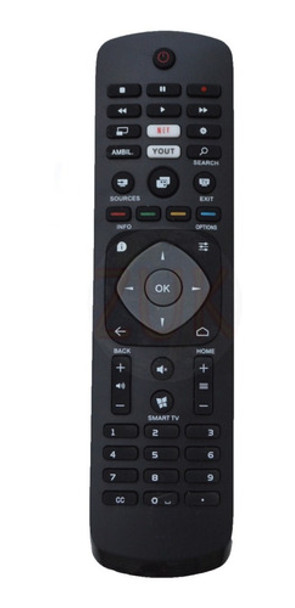 Control Remoto Para Tv Led Smart Philips 591 Zuk 0