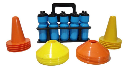 10 Botellas+ Canasto+ Conos 17 +conos Tortuga 0