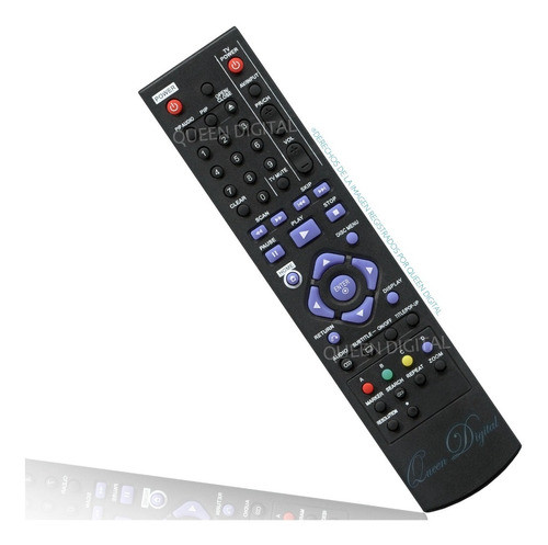 Control Remoto Blu Ray Para LG Akb68183605 Para Todos Modelo 0