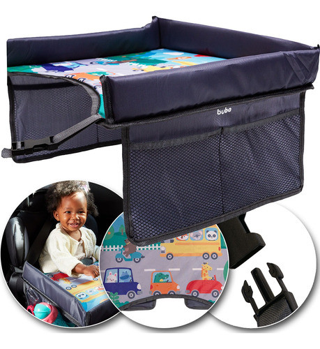 Mesa De Apoio Infantil Carro Atividades Refeições 0