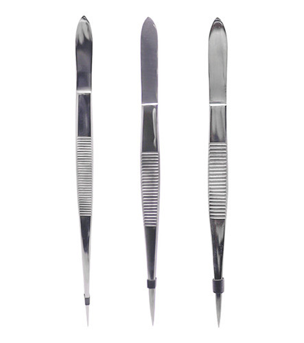 Pinça Anatômica Ponta Fina Com Serrilha 16 Cm 0