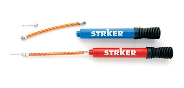 Inflador Doble Accion  Con Pico Striker  - Gymtonic 0
