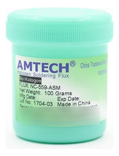 Flux Amtech Nc-559 Pote 100gr Reballing Bga 0