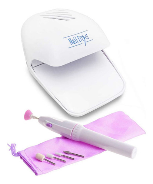 Mini Torno Para Uñas + Secador De Uñas A Pilas Mf Shop 0 Mini Torno Para Uñas + Secador De Uñas A Pilas Mf Shop 0