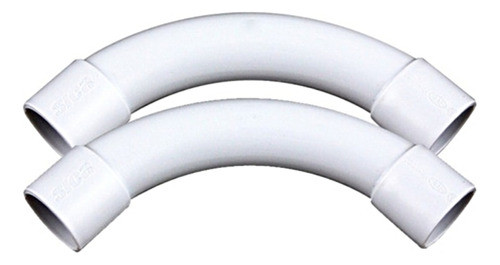 Pack X 10 Curva 90° Ip40 D25 Sica Electrosystem 25mm 0