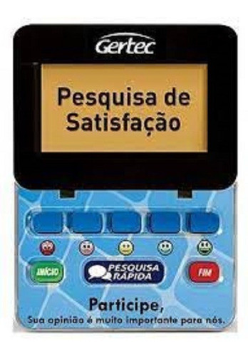 Terminal De Pesquisa De Satisfacao Rapida Gertec 0