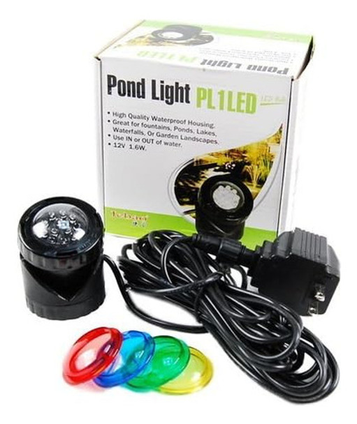 Jebao Pl1led-1 Luz Led Estanque Sumergible Lente Color 0