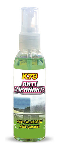 Antiempañante K78 Auto Vidrios Parabrisas Espejos 0