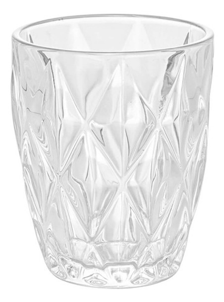 Copo De Vidro Diamond Transparente 270ml - Lyormarca: Lyor 0