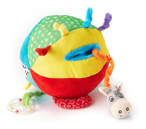Pelota Interactica Didactica Nuby Bebe Sonajero Mordillo 0