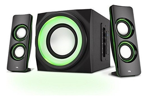 Altavoces Bluetooth De Acustica Cibernetica Con Luces Led: E 0