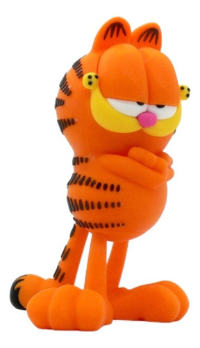 Garfield En 3d Impreso Con Sistema Multicolor.  Altura 17cm 0