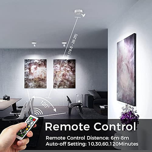 Olafus Spot Light Funciona Con Pilas, Led Accent Lights Spot 0