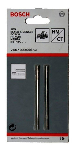 Cuchillas Reversibles Bosch Para Cepillo Eléctrico X2unis. 0