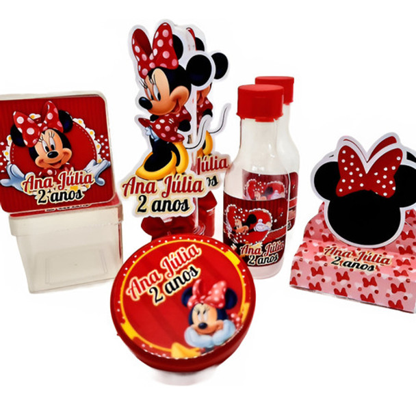 Kit Festa Minnie 50 Peças / Lembrancinhas 0