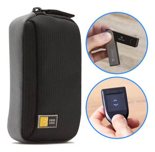 Estuche Funda Hardware Wallet Billetera Cripto Trezor Ledger 0
