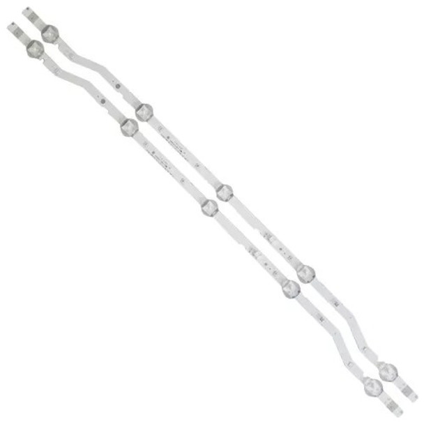 Kit De 2 Tira De 5 Led Samsung Un32j4300agcdf Un32j4000 58cm 0
