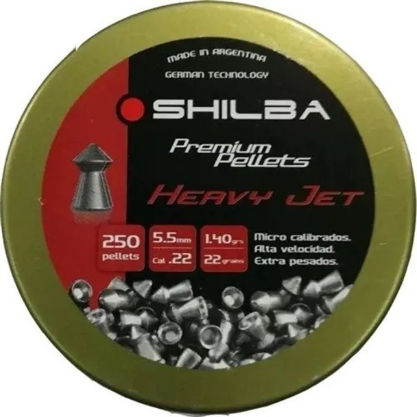 Balines Shilba Premiun Pellets Heavy Jet 5.5 Cal. 22. 250 U. 0